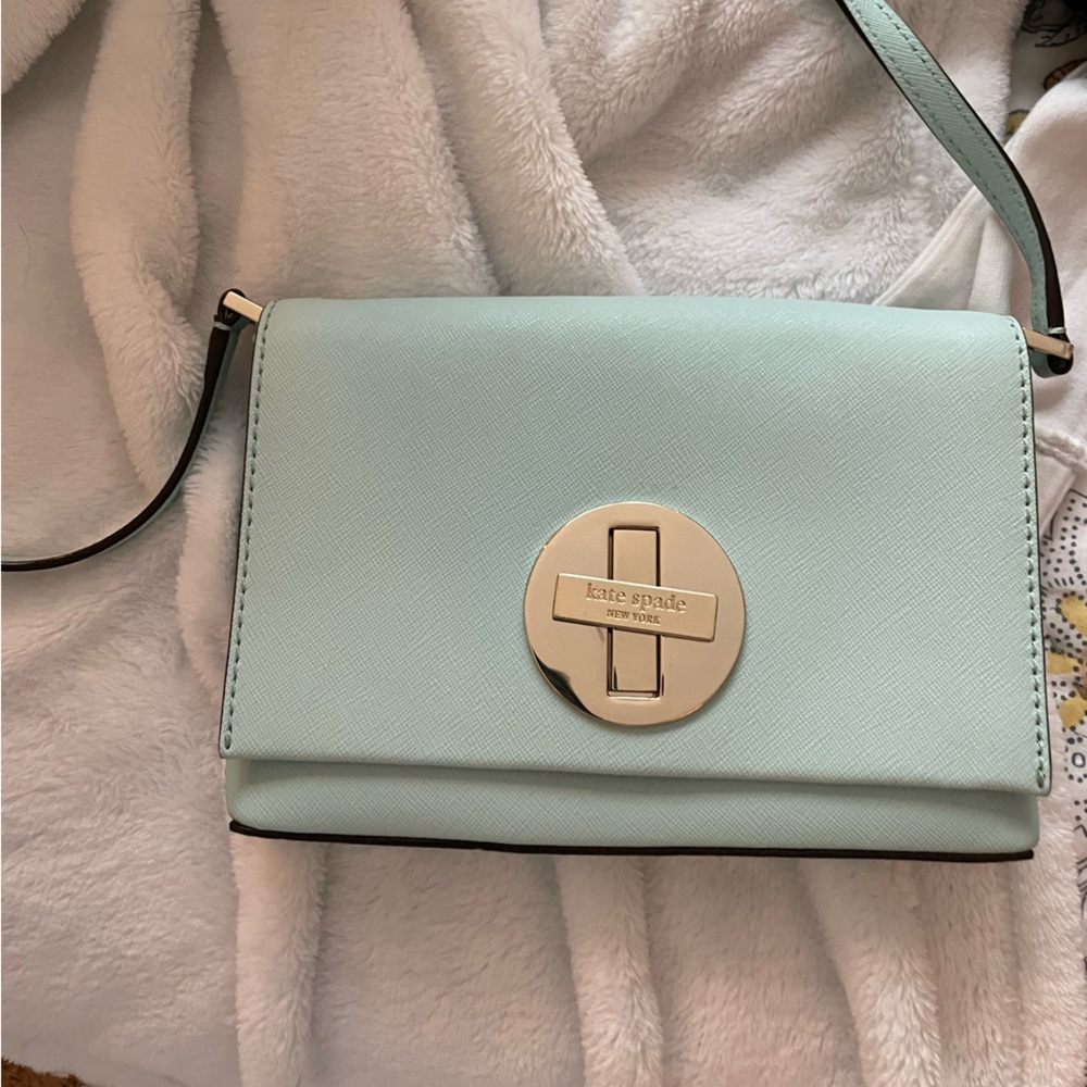 Kate Spade Crossbody bag, light blue, NWOT